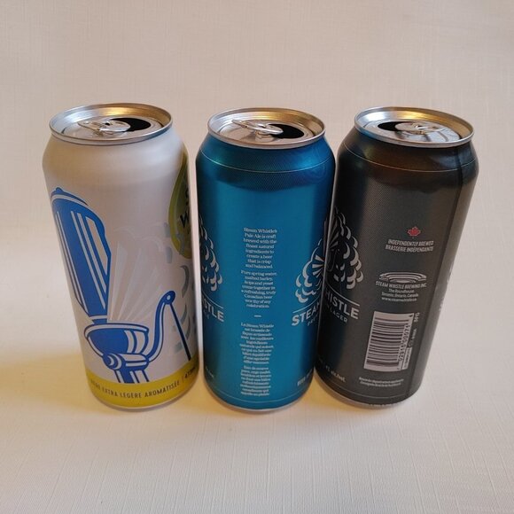 DISCONTINUED Steam Whistle Beer Cans Lemon Shandy Sessions Lager Pale Ale - Picture 4 of 5